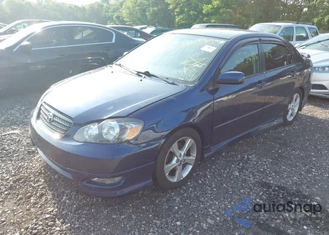 2006 Toyota Corolla S из США, поврежденный, VIN 2T1BR32E16C687903